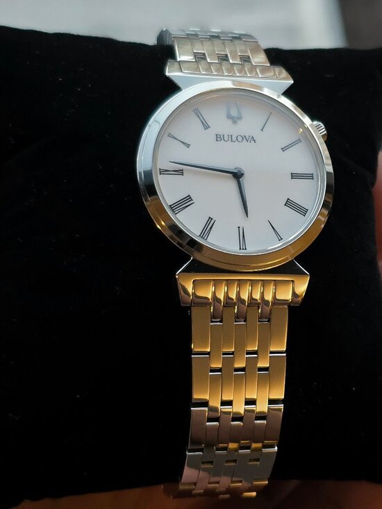 Bulova, Sapphire Crystal, Excellent Appearance, Japan, 30mm, Regatta, 96L275
